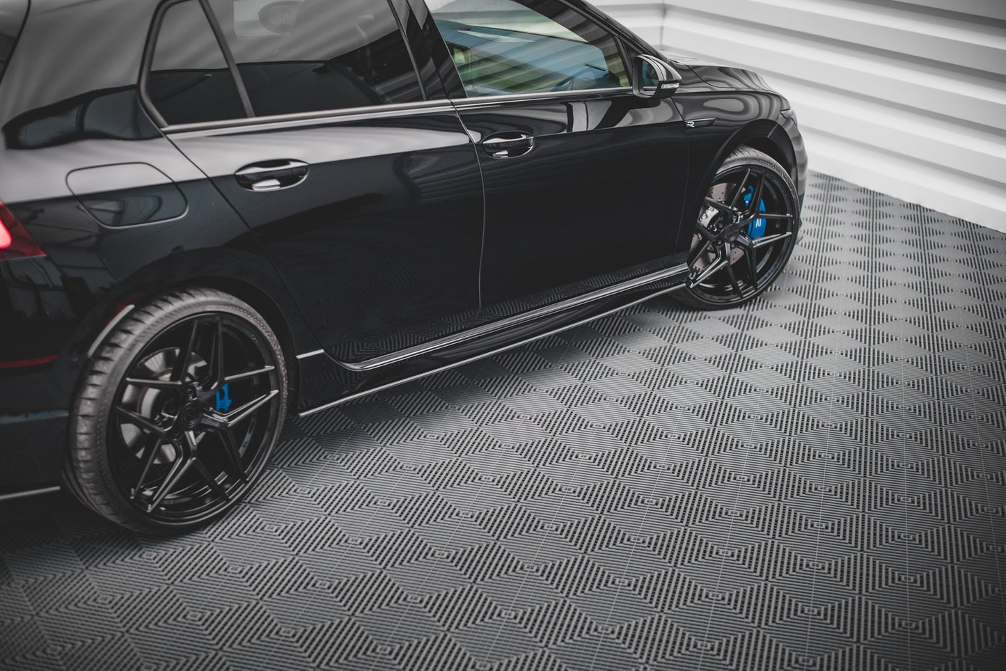 Street Pro Seitenschweller Ansatz für Volkswagen Golf R Mk8
