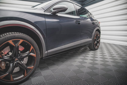 Seitenschweller Ansatz für Cupra Formentor schwarz matt