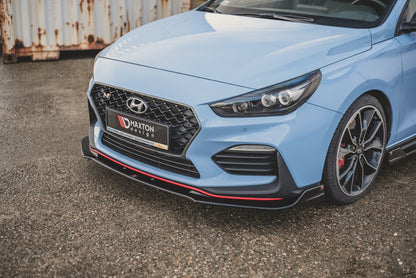 Front Ansatz V.3 für Hyundai I30 N Mk3 Hatchback/ Fastback schwarz matt