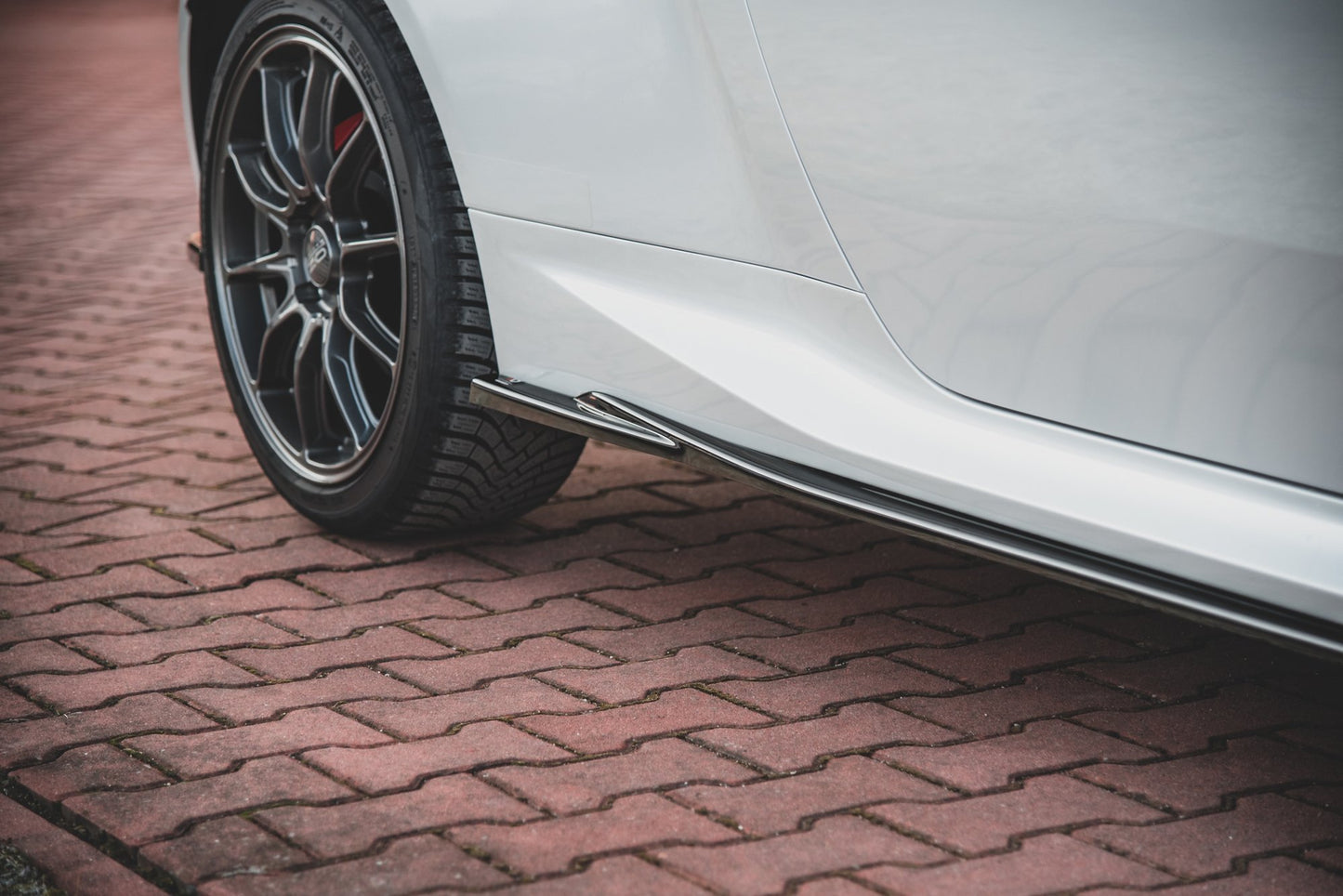 Seitenschweller Ansatz für V.1 für Toyota GR Yaris Mk4 schwarz matt