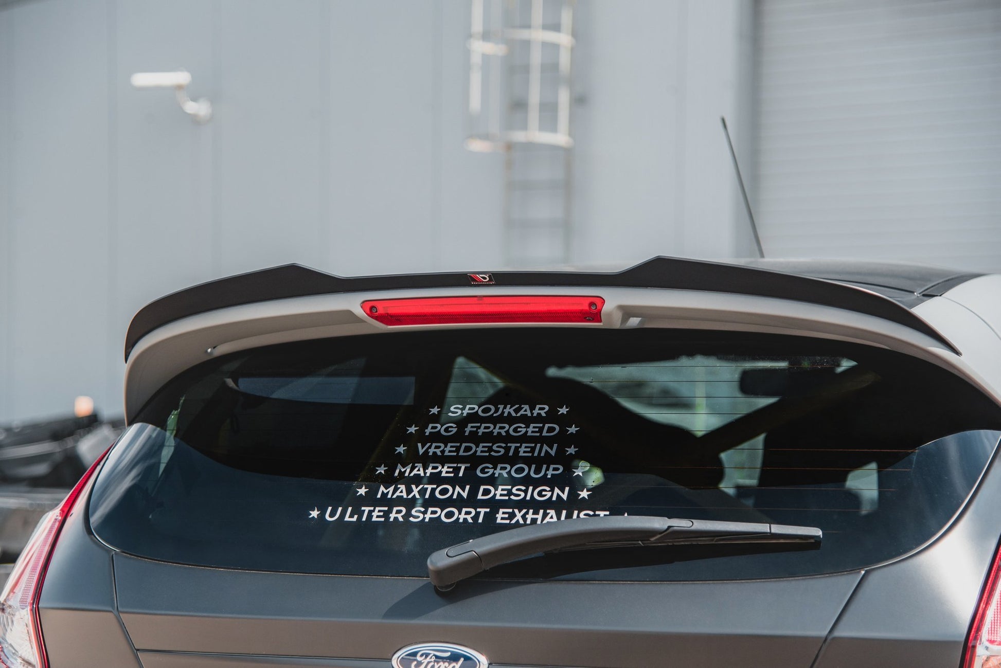 Spoiler CAP für Ford Fiesta ST Mk7 FL Carbon Look