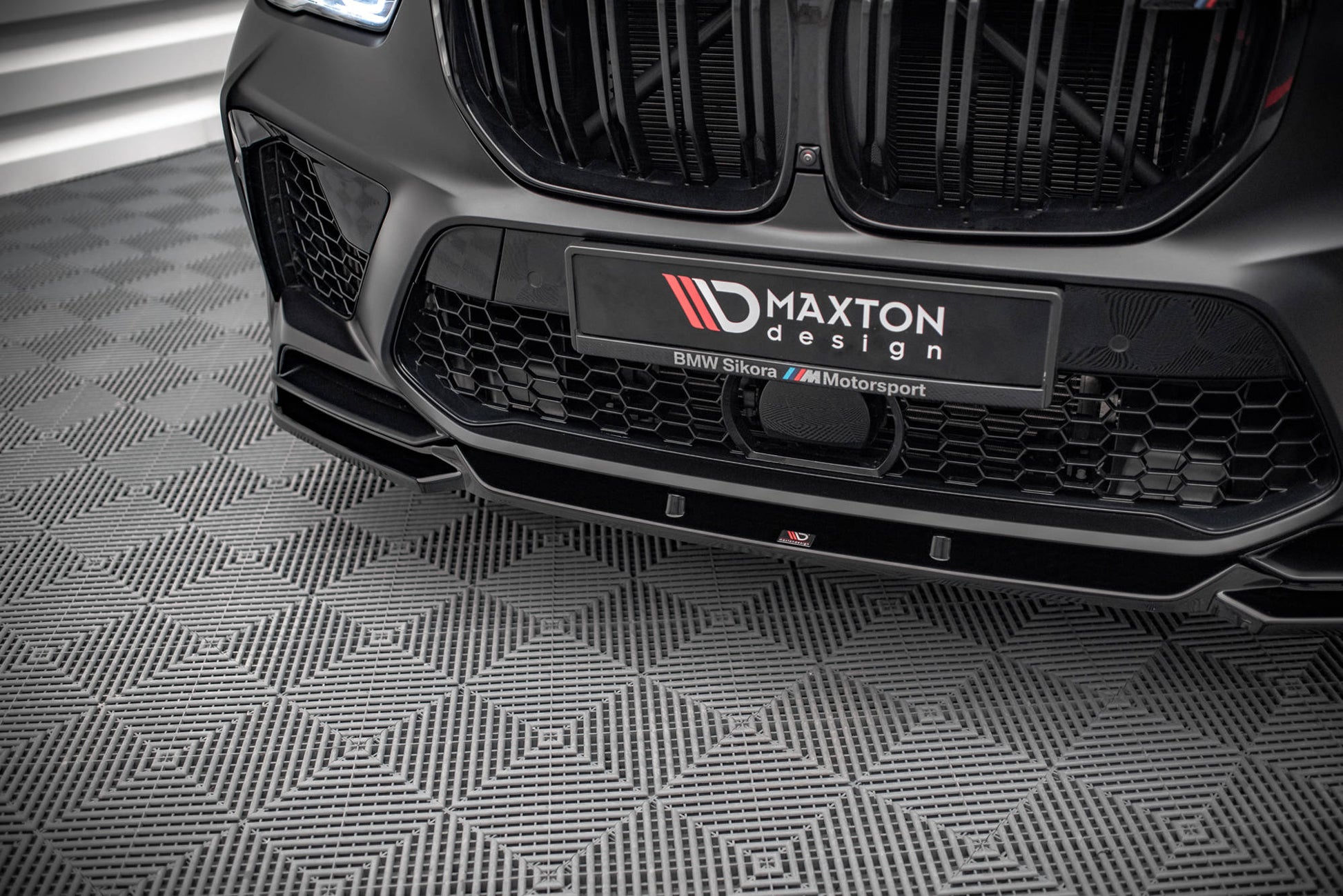 Front Ansatz V.2 für BMW  X5M F95 Carbon Look