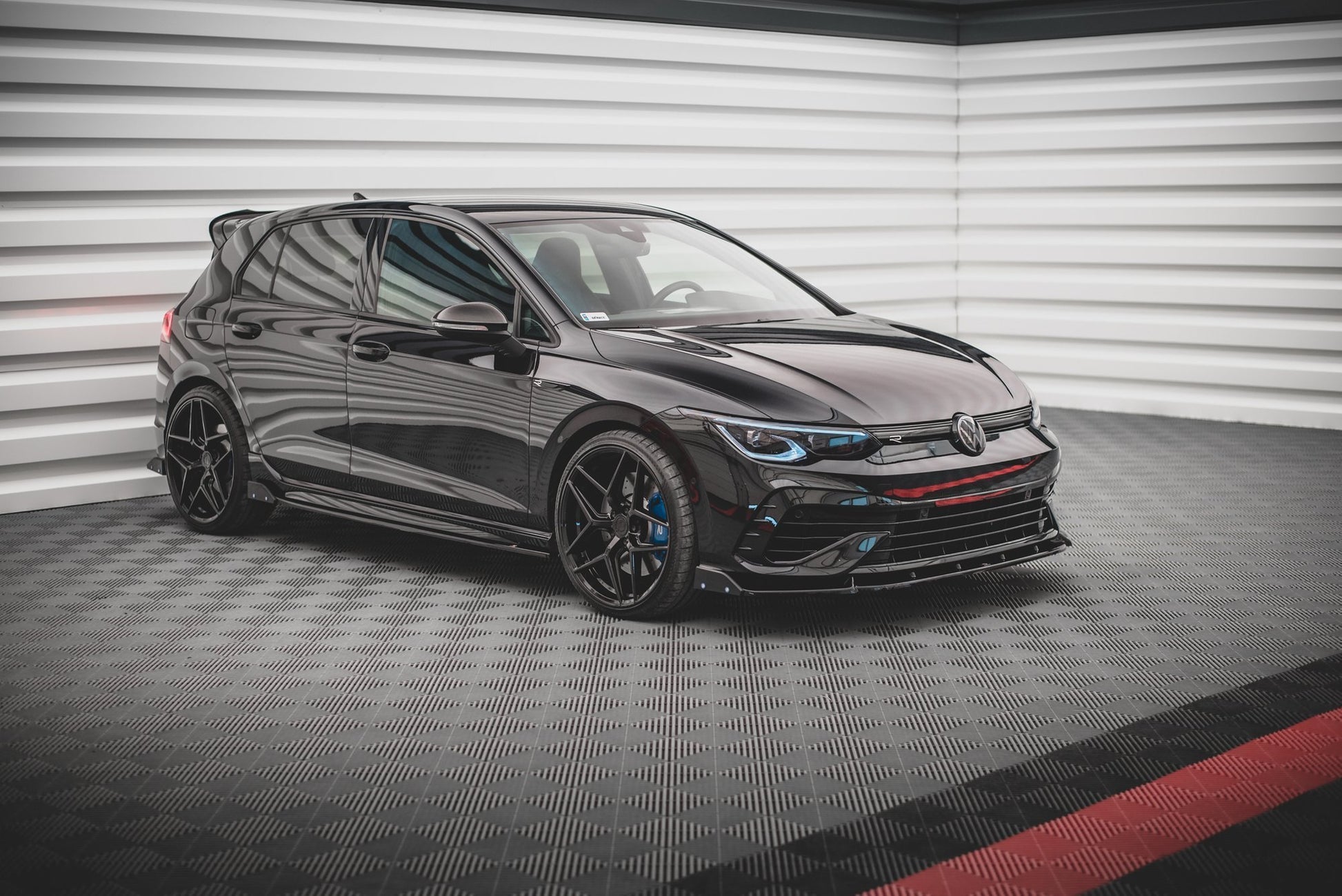 Seitenschweller Ansatz für + Flaps V.2 für Volkswagen Golf R Mk8