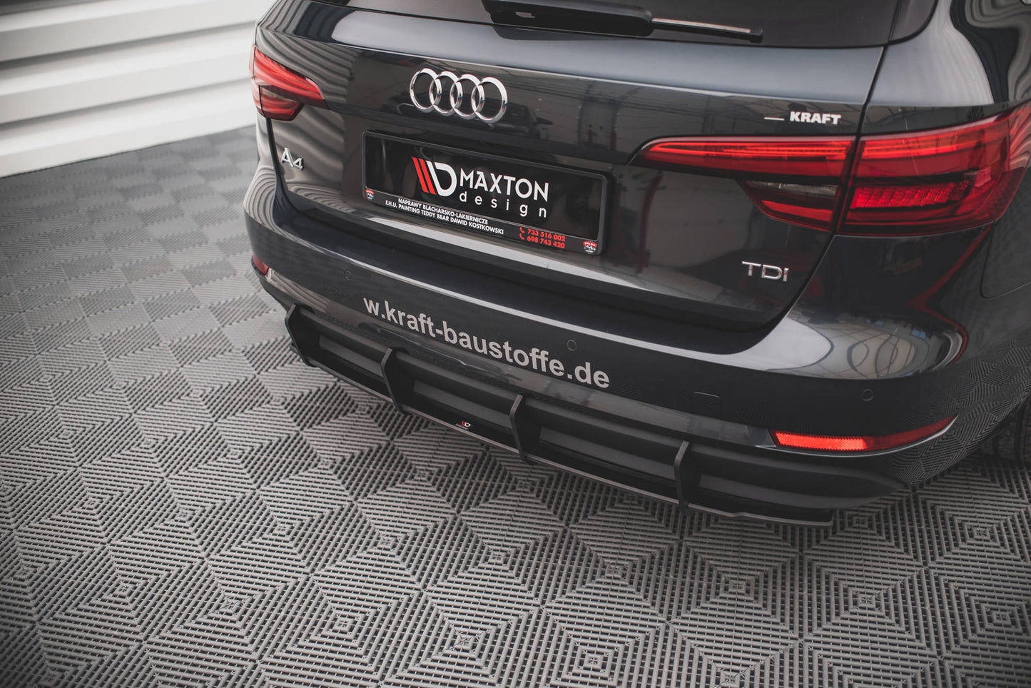 Street Pro Heckschürze für Audi A4 Avant B9