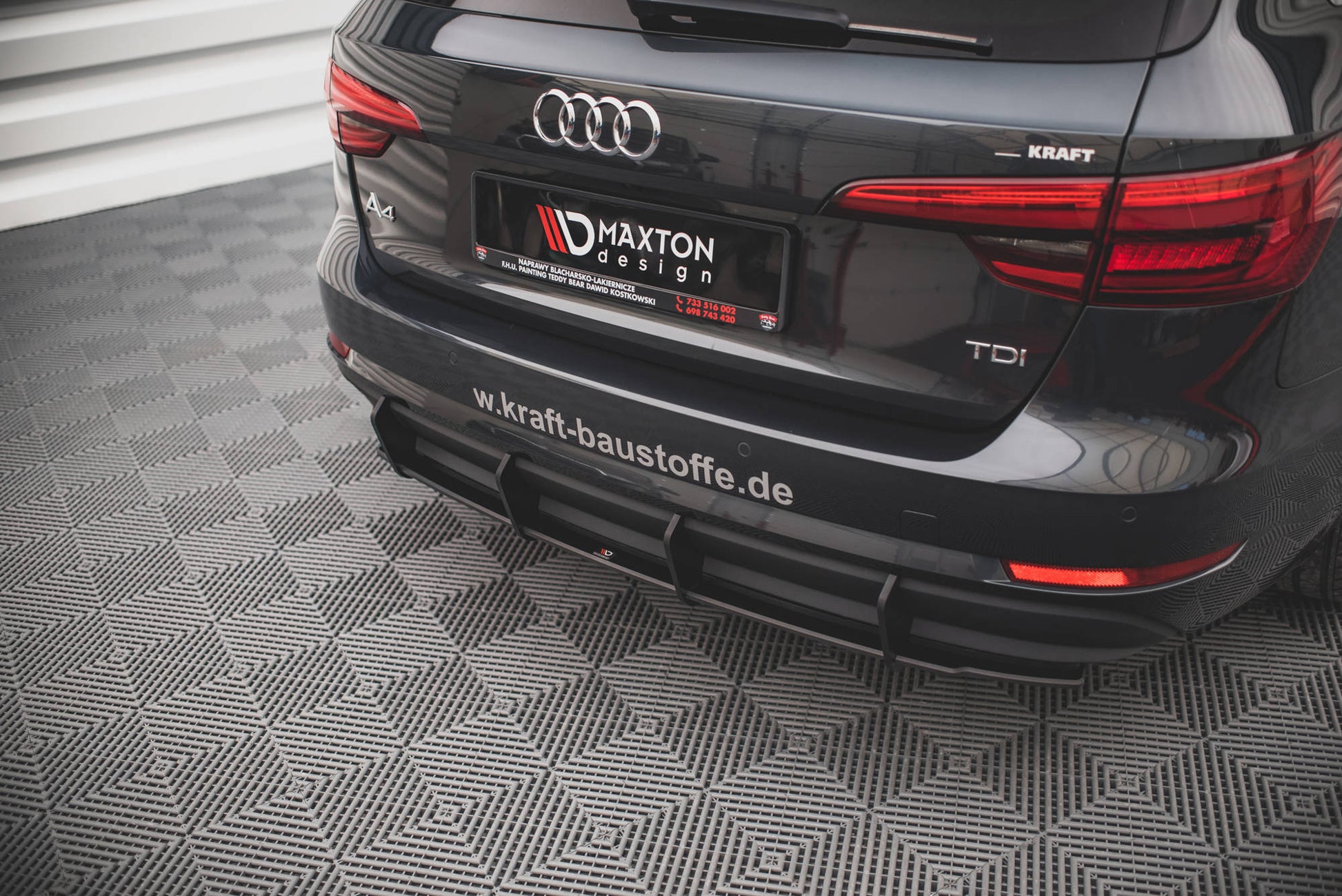 Street Pro Heckschürze für Audi A4 Avant B9
