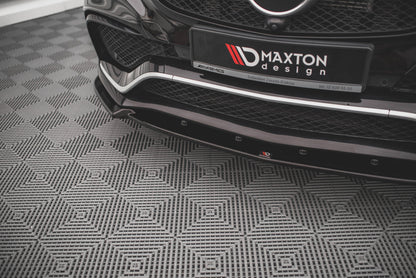 Front Ansatz V.1 für Mercedes-Benz GLE 63 AMG C292 schwarz Hochglanz