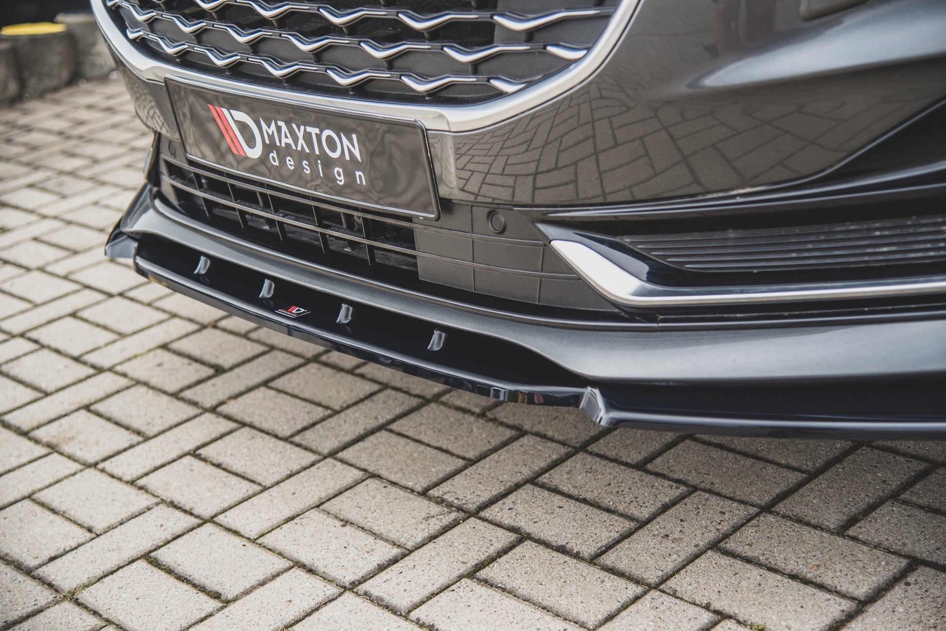 Front Ansatz für Ford S-Max Mk2 Facelift Carbon Look