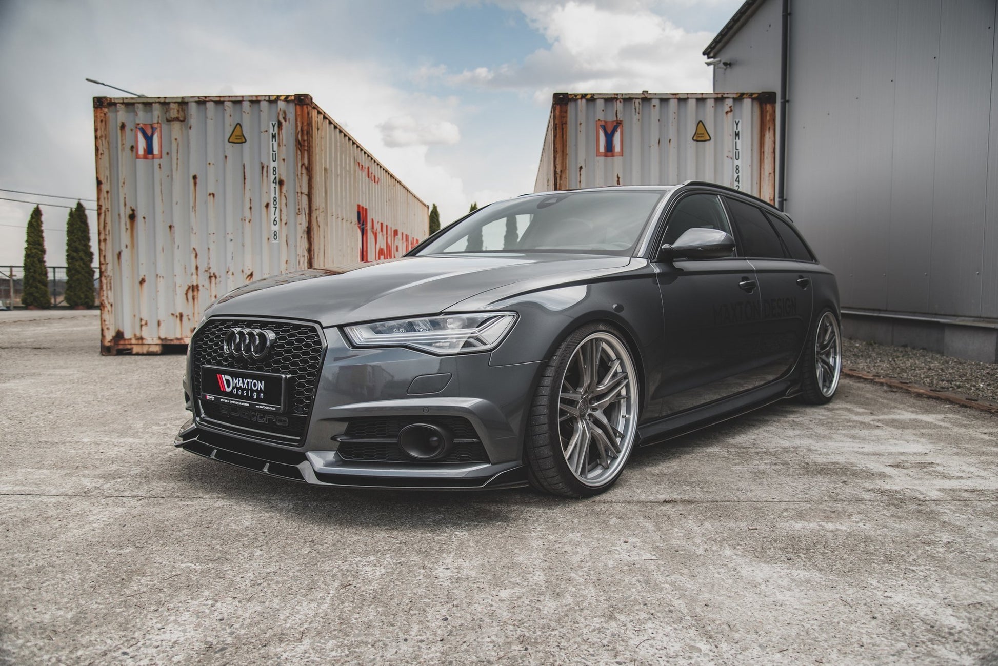 Front Ansatz für Audi S6 / A6 S-Line C7 FL