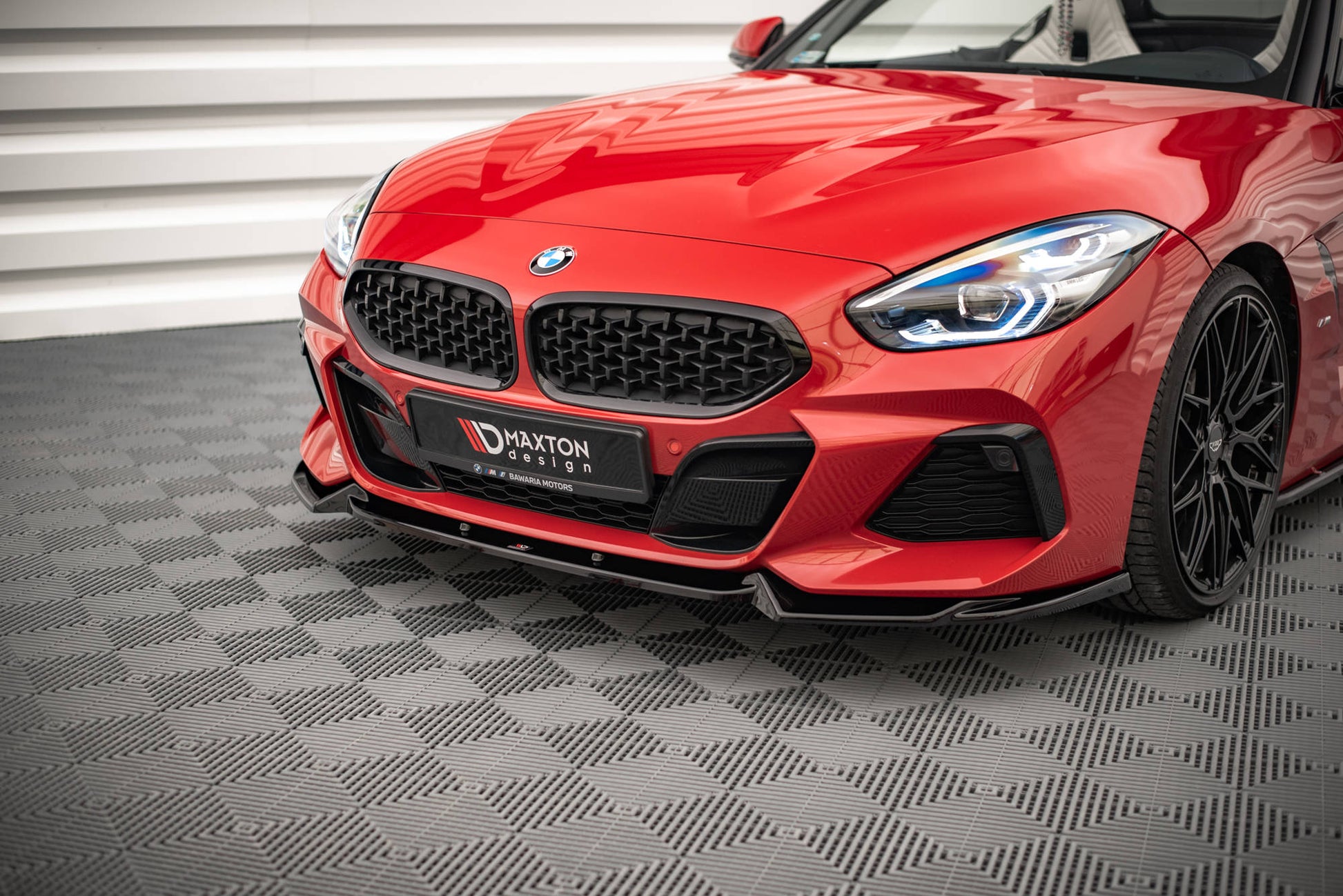 Front Ansatz V.1 für BMW Z4 M-Paket G29 schwarz Hochglanz