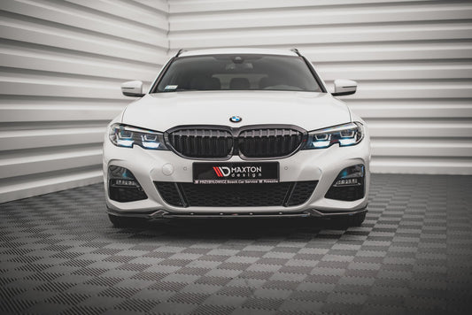 Front Ansatz V.4 für BMW 3er G20 / G21 M-Paket schwarz matt