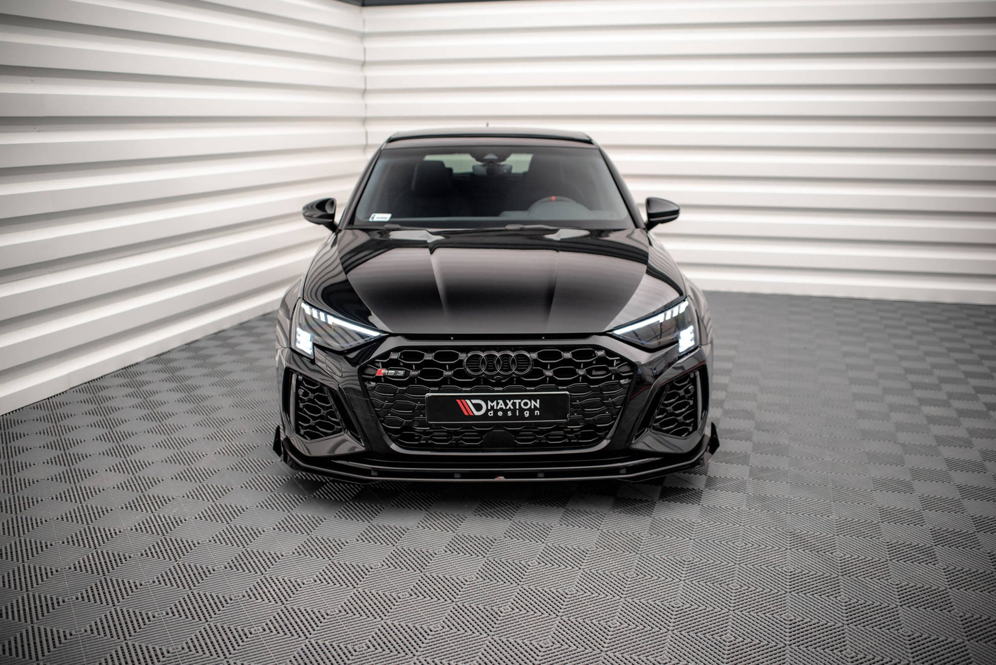 audi rs3 handschuhe Street Pro Front Ansatz für +Flaps für V.1 + Flaps Audi RS3 8Y schwarz – Tuning King