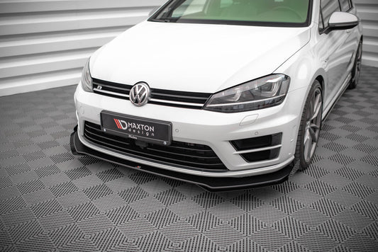 Front Flaps Volkswagen Golf R Mk7 schwarz Hochglanz