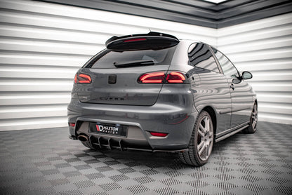Spoiler CAP für Seat Ibiza Cupra Mk3 schwarz Hochglanz