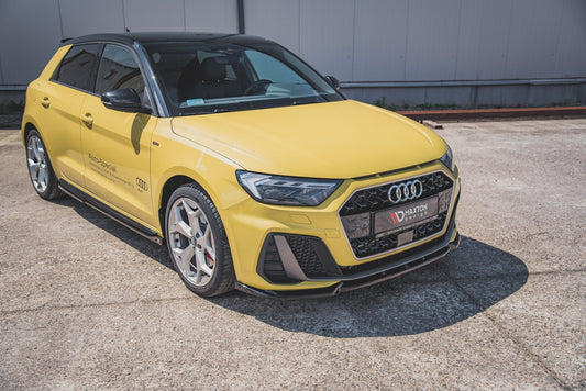 Front Ansatz V.3 für Audi A1 S-Line GB Carbon Look