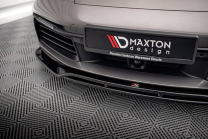 Front Ansatz für Porsche 911 Carrera 4S 992 Carbon Look