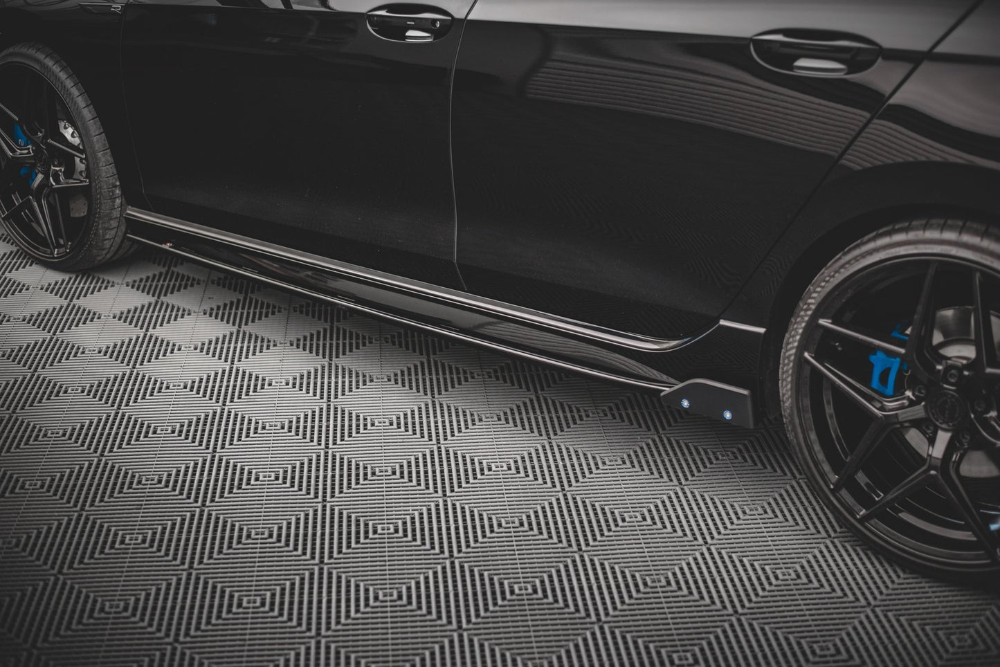 Seitenschweller Ansatz für + Flaps V.2 für Volkswagen Golf R Mk8