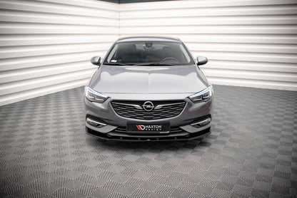 Front Ansatz V.1 für Opel Insignia Mk2 schwarz Hochglanz
