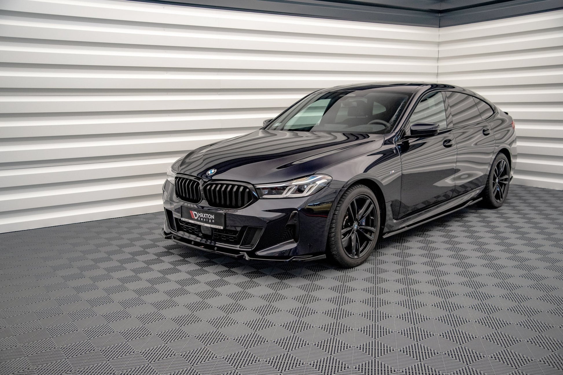 Seitenschweller Ansatz für BMW 6er GT G32 M-Paket Carbon Look