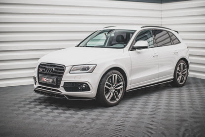 Seitenschweller Ansatz für Audi SQ5 Mk1 (8R) Carbon Look