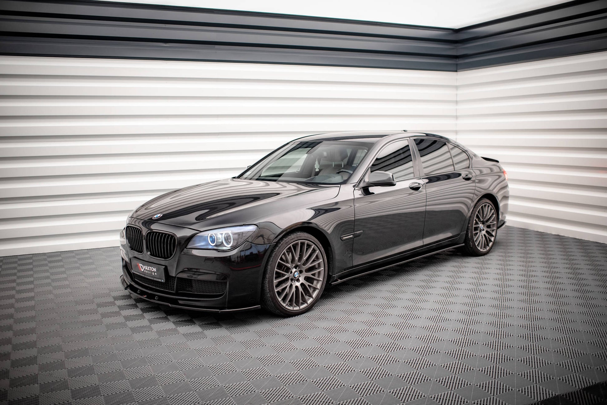Seitenschweller Ansatz für BMW 7 M-Paket F01 Carbon Look