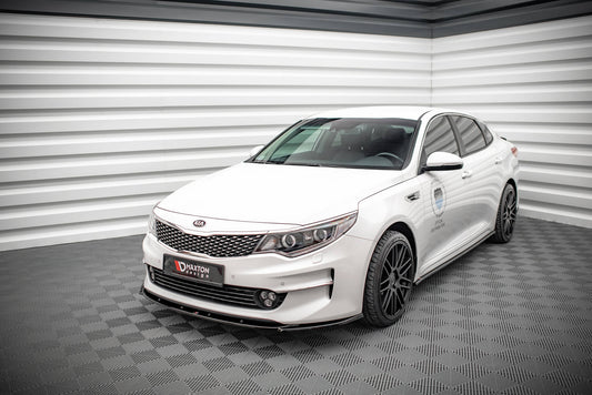 Front Ansatz V.2 für Kia Optima Mk4 schwarz matt