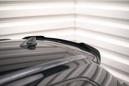 Spoiler CAP für Toyota Avensis Mk3 Facelift Wagon Carbon Look