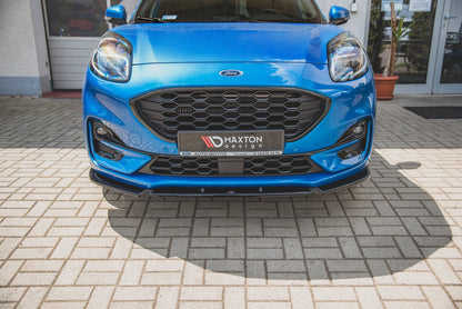 Front Ansatz für Ford Puma ST-Line Carbon Look
