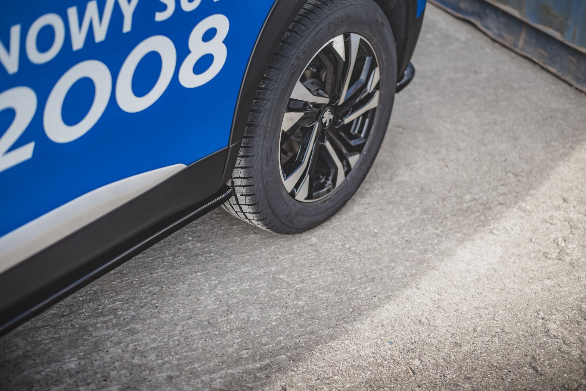 Seitenschweller Ansatz für Peugeot 2008 Mk2 Carbon Look