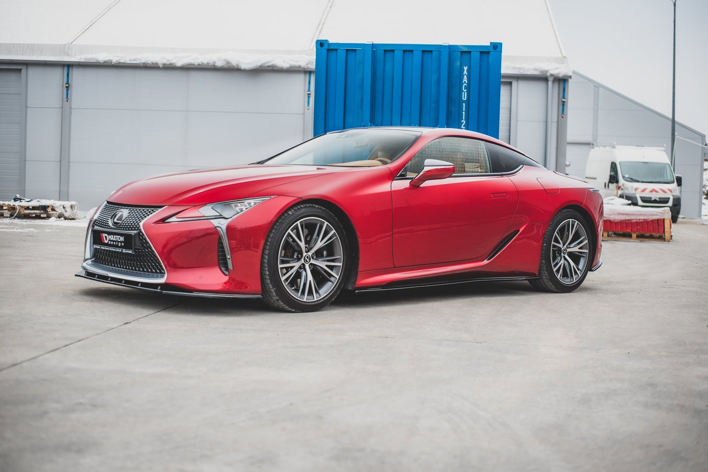 Seitenschweller Ansatz für Lexus LC 500 Carbon Look