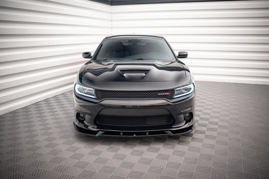 Front Ansatz V.2 für Dodge Charger SRT Mk7 Facelift Carbon Look