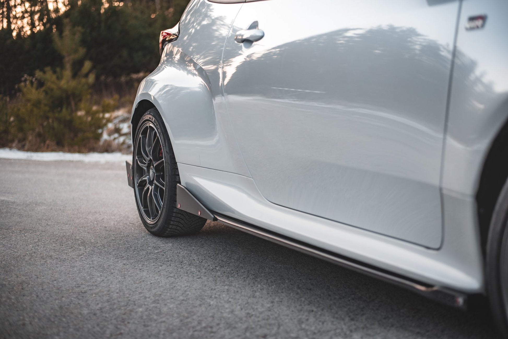 Seitenschweller Ansatz für + Flaps V.2 für Toyota GR Yaris Mk4