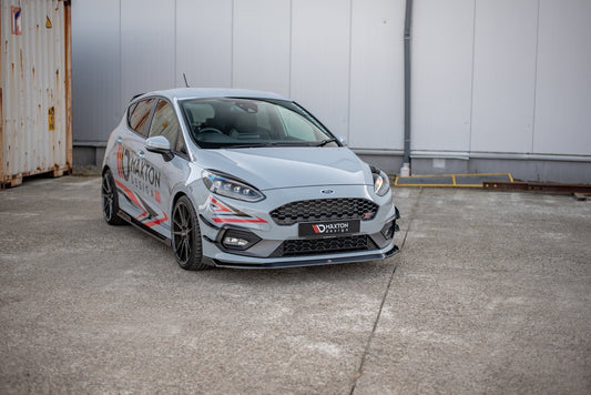 Front Ansatz V.5 für Ford Fiesta Mk8 ST / ST-Line Carbon Look