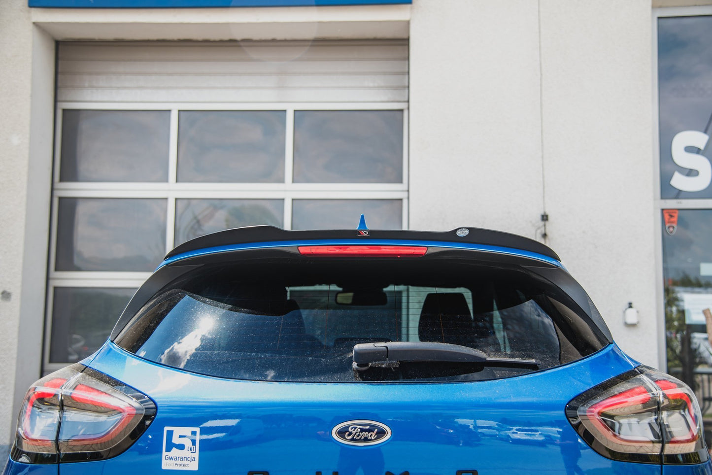 Spoiler CAP für Ford Puma Carbon Look