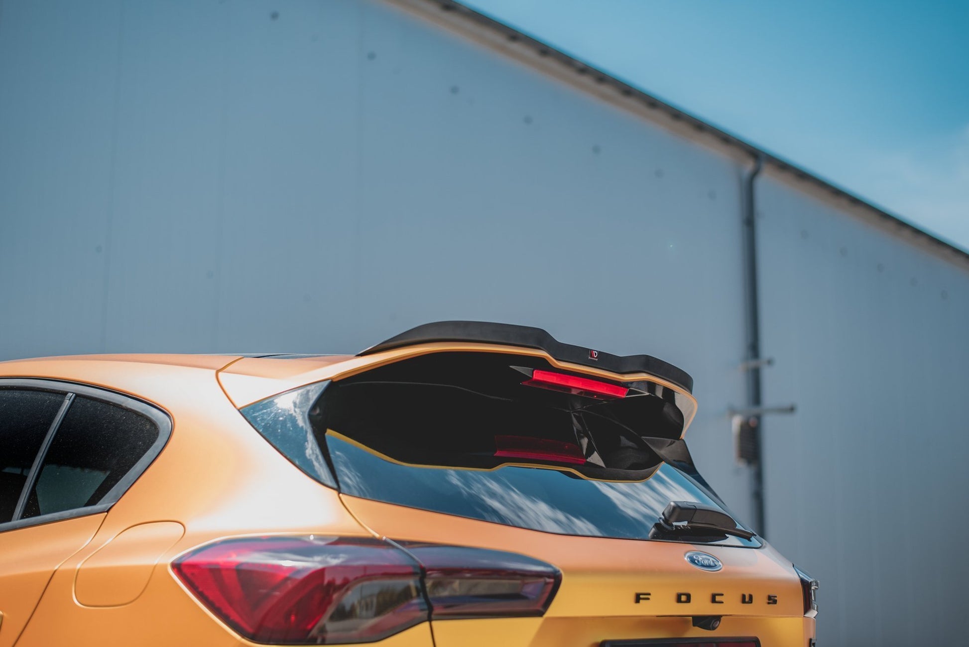 Spoiler CAP für V2 Ford Focus ST Mk4 Carbon Look
