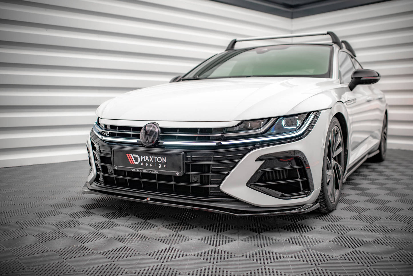 Front Ansatz V.3 für Volkswagen Arteon R Carbon Look