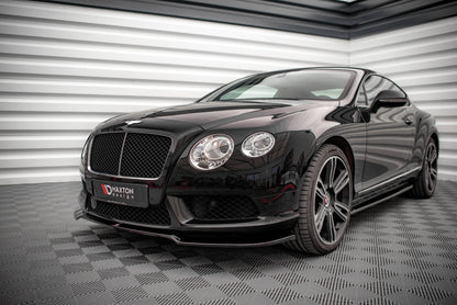Front Ansatz V.1 für Bentley Continental GT V8 S Mk2 schwarz Hochglanz