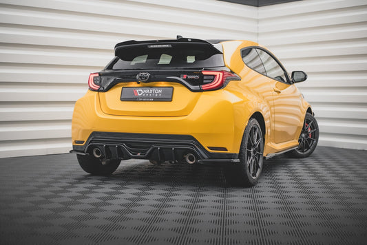 Diffusor Heck Ansatz für Toyota GR Yaris Mk4 schwarz matt