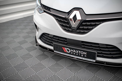 Front Ansatz V.2 für Renault Clio Mk5 Carbon Look