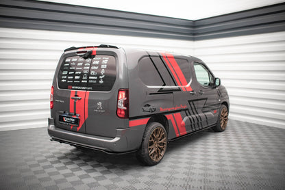 Spoiler CAP für Peugeot Partner Mk3 Carbon Look