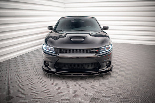 Front Ansatz V.1 für Dodge Charger SRT Mk7 Facelift Carbon Look