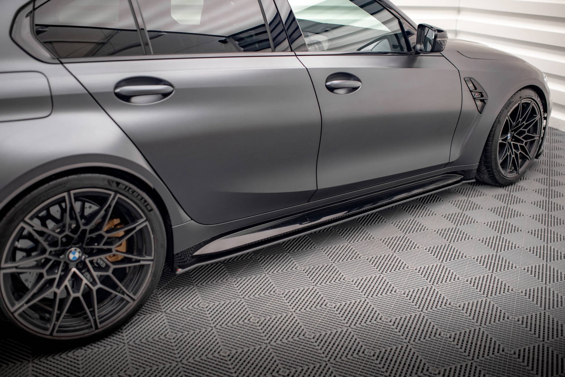 Street Pro Seitenschweller Ansatz für BMW M3 G80