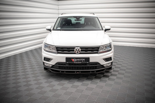Front Ansatz für Volkswagen Tiguan Mk2 Carbon Look