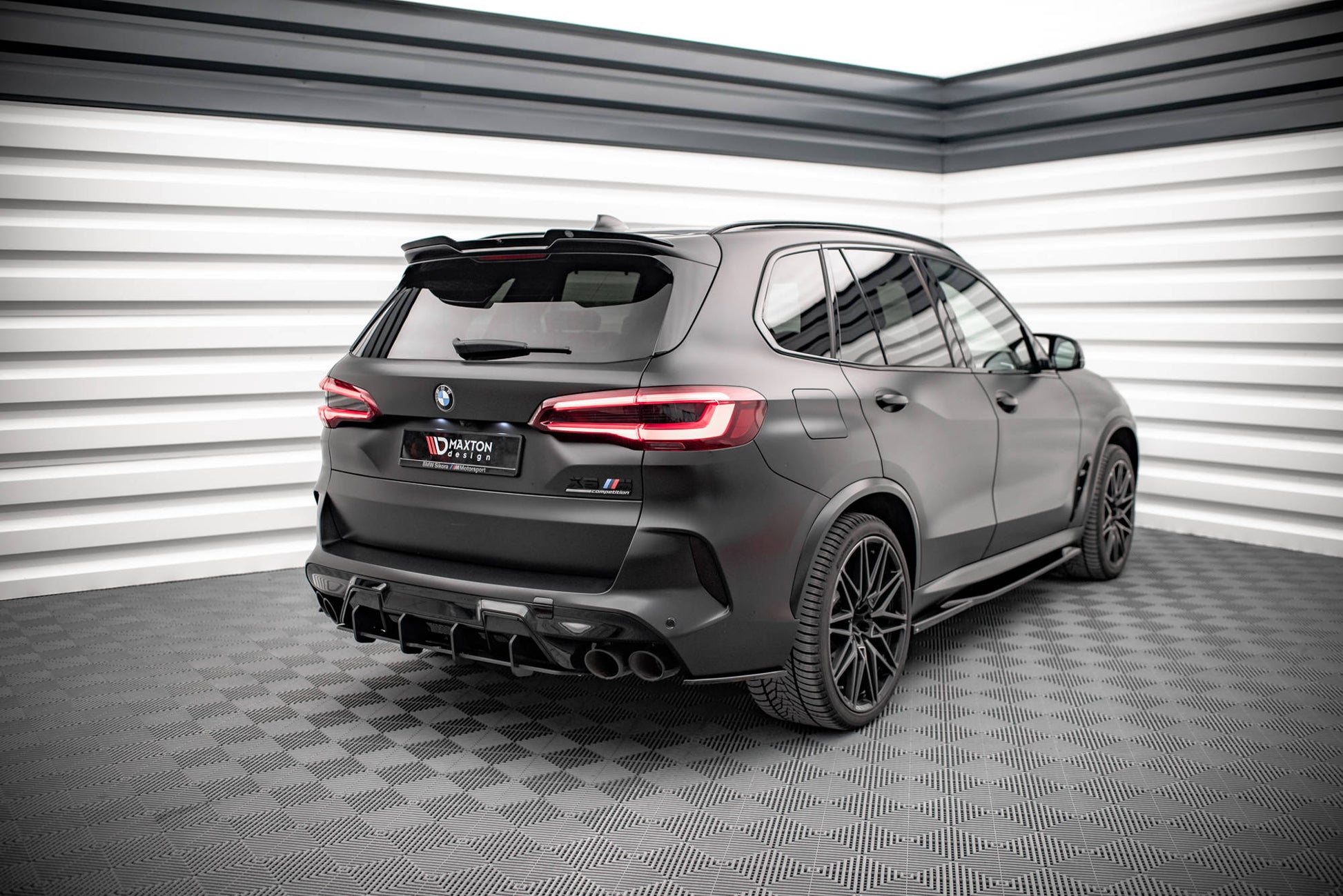 Spoiler CAP für BMW X5M F95 Carbon Look
