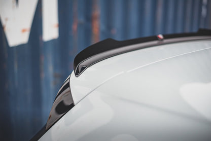 Spoiler CAP V.1 für Volkswagen Golf 8 GTI / R schwarz matt