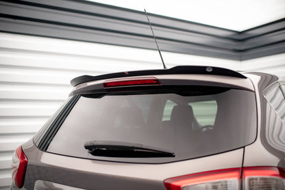 Spoiler CAP für Ford C-Max Mk2 schwarz Hochglanz
