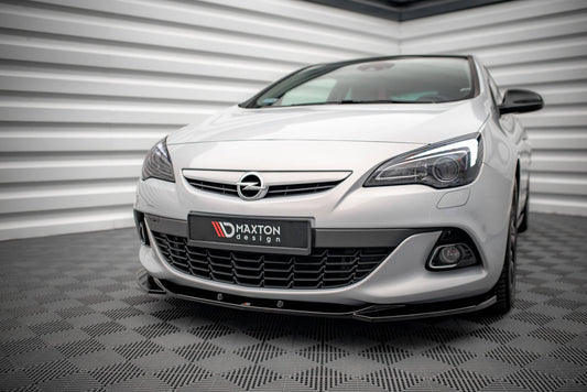 Front Ansatz V.1 für Opel Astra GTC OPC-Line J schwarz matt