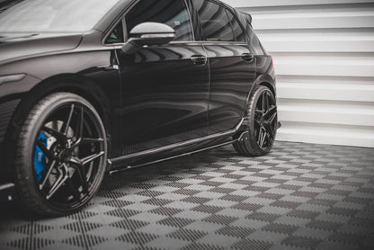 Seitenschweller Ansatz für + Flaps V.2 für Volkswagen Golf R Mk8