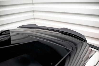 Höher Spoiler CAP für Ford Mustang Mach-E Mk1 schwarz matt