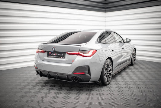 Street Pro Heck Ansatz Flaps Diffusor für BMW 4er Gran Coupe M-Paket G26