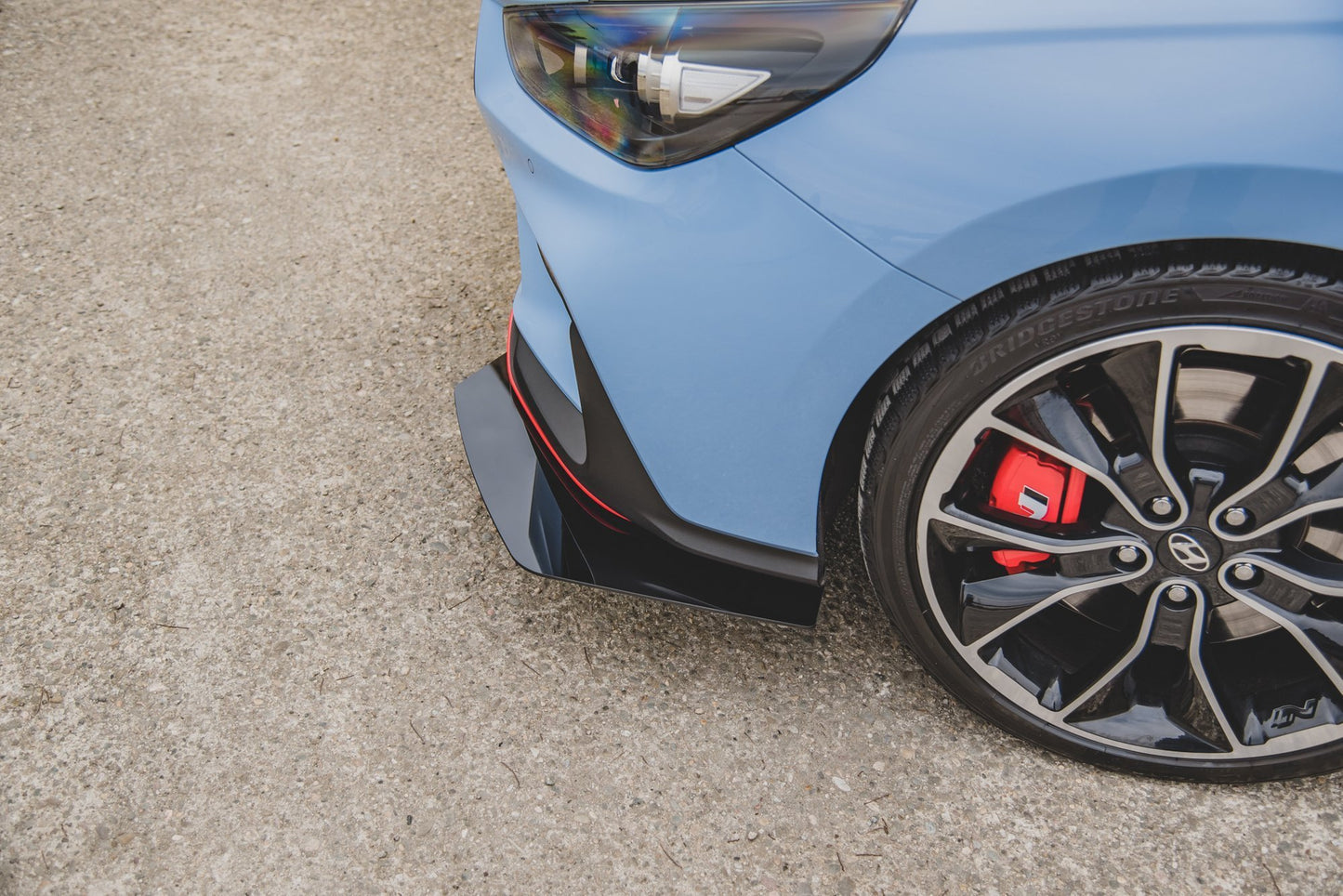 Flaps Hyundai I30 N Mk3 Hatchback / Fastback schwarz Hochglanz